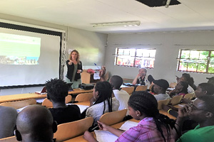 Guest lecture by IRDNC Staff at the UNAM School of Wildlife Management & Ecotourism