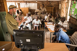 Lion Ranger Training by IRDNC’s Human Wildlife Conflict (HWC) Response Unit in Kunene Region
