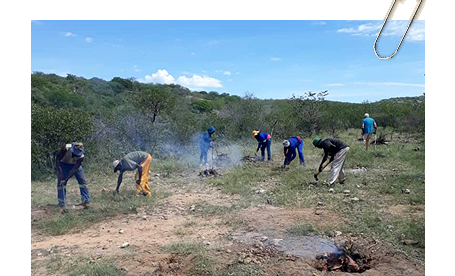 New track to link Okozongwehe and Okatjavazandu game count routes in Orupupa Conservancy