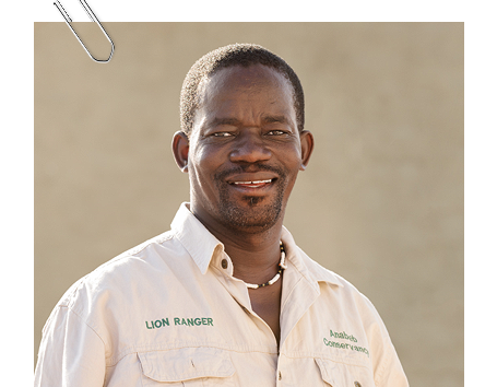 Linus Mbomboro, IRDNC Kunene’s Human-Wildlife Support Unit